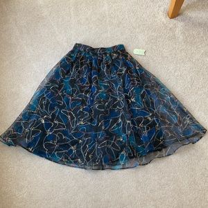 Anthropologie moulinette soeurs butterfly skirt